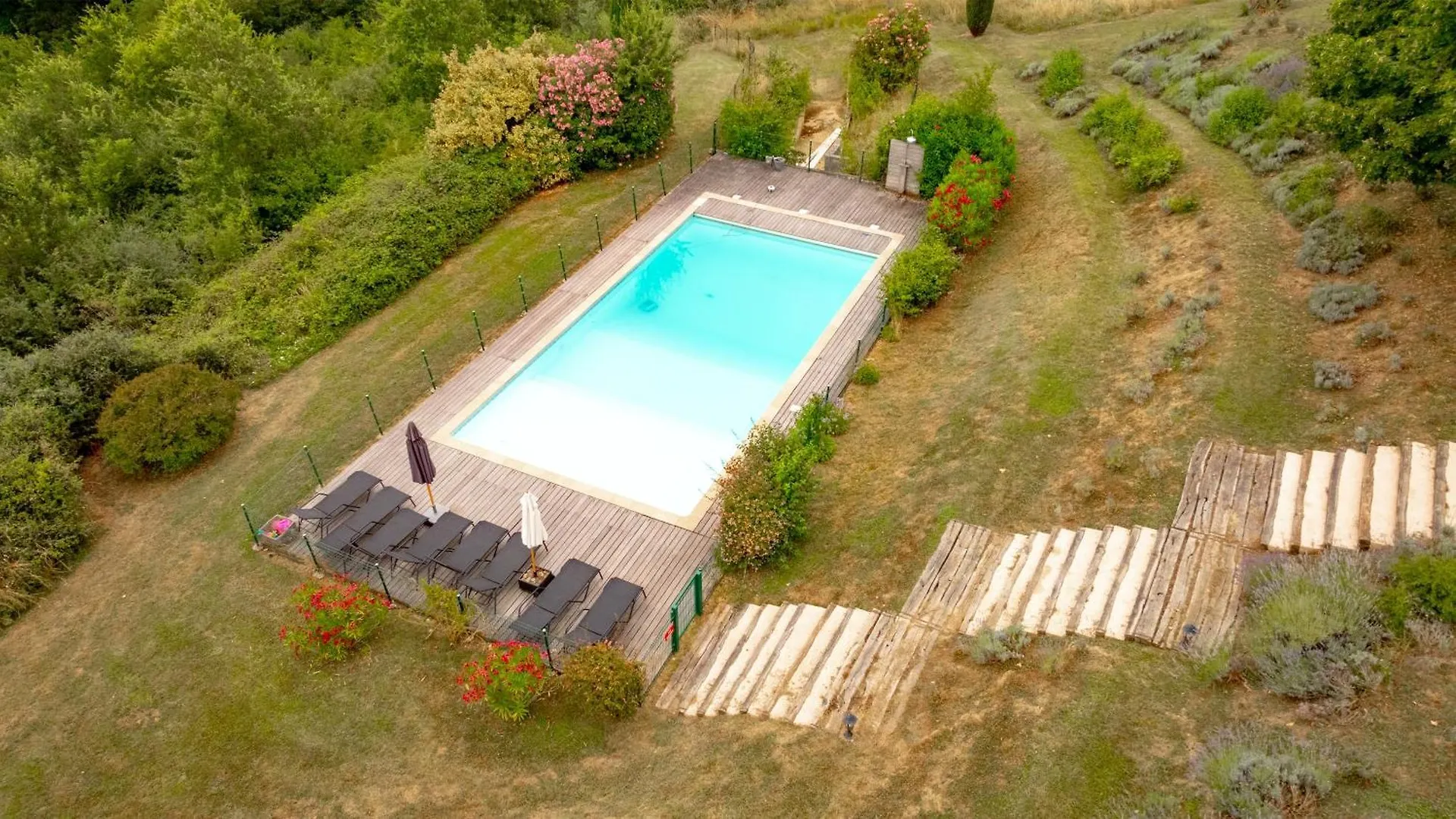 فيلة Magnifique Grand Gite Entier Avec Piscine Et Vue Lezat-sur-Leze